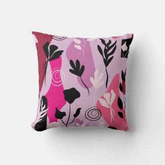 Abstract Botanics Cushion