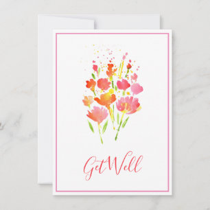 Abstract Bouquet of Flowers