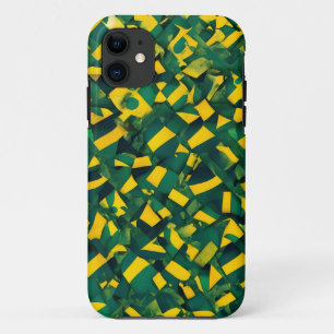Abstract Brazilian pattern iPhone 11 Case