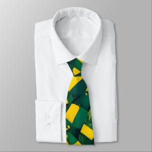 Abstract Brazilian pattern Tie