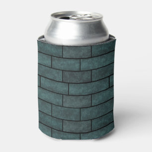 Abstract bricks wall stone ornamental print loft d can cooler