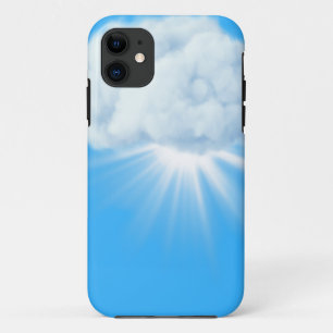 Abstract Bright Cloud & Sun iPhone Case