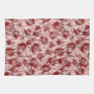 Abstract Brown Fabric Fur Texture Background-24602 Tea Towel
