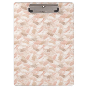 Abstract Brush Stroke Pattern Clipboard