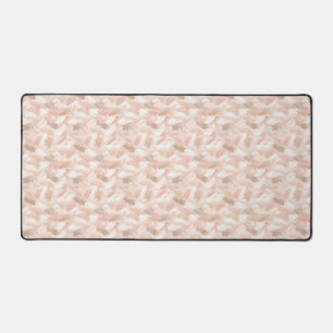 Abstract Brush Stroke Pattern Desk Mat
