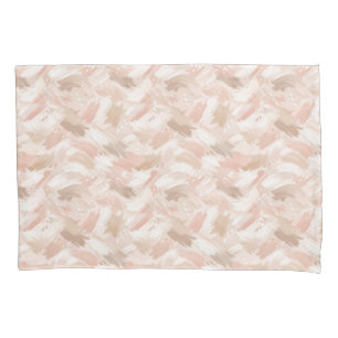 Abstract Brush Stroke Pattern Pillowcase