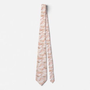 Abstract Brush Stroke Pattern Tie