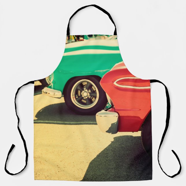 Abstract Brushstroke Floral seamless Patternabstra Apron (Front)
