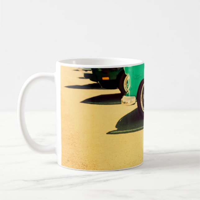Abstract Brushstroke Floral seamless Patternabstra Coffee Mug (Left)