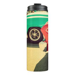 Abstract Brushstroke Floral seamless Patternabstra Thermal Tumbler