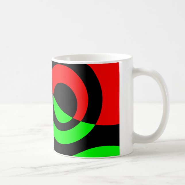 Abstract Bubbles 04 Coffee Mug (Right)