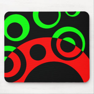 Abstract Bubbles 04 - V2 Mouse Pad