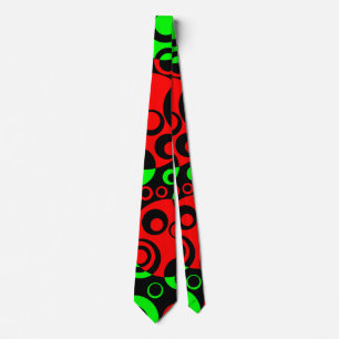 Abstract Bubbles 12 Tie