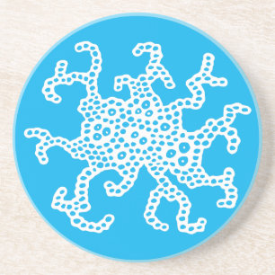 Abstract bubbles  coaster