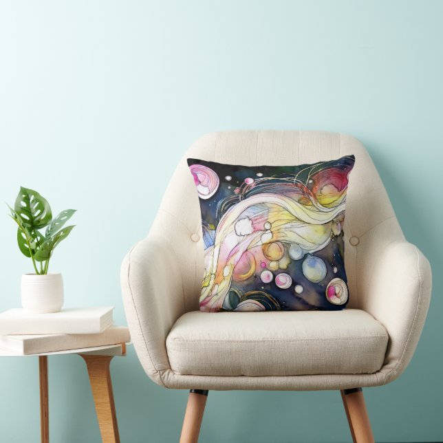 Abstract Bubbles Cushion (Chair)