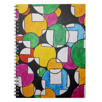 Abstract Bubbles Notebook