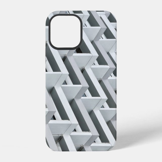Abstract building iPhone case (Back)