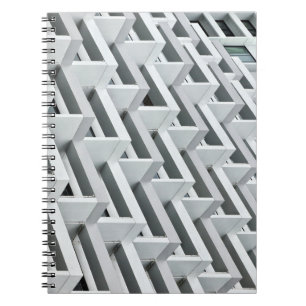 Abstract building notebook