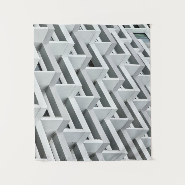 Abstract building tapestry (Front)