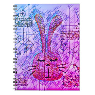 Abstract bunny    notebook