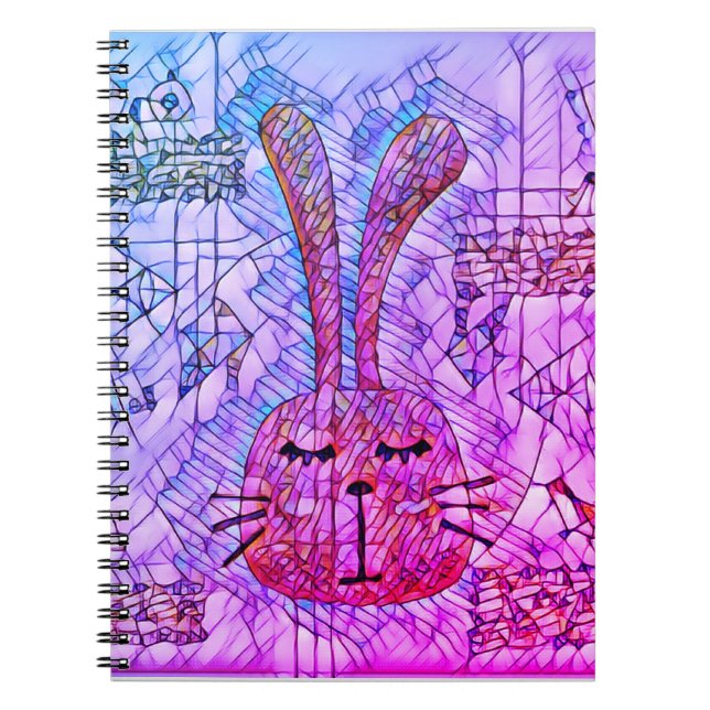 Abstract bunny    notebook (Front)
