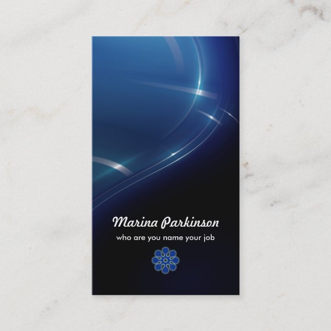 abstract business card (Front)