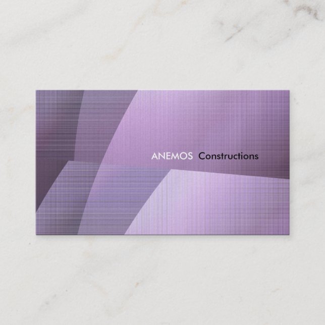 abstract business card (Front)