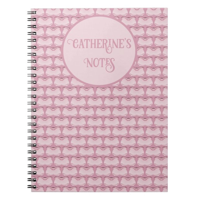 Abstract Butterflies  Notebook (Front)