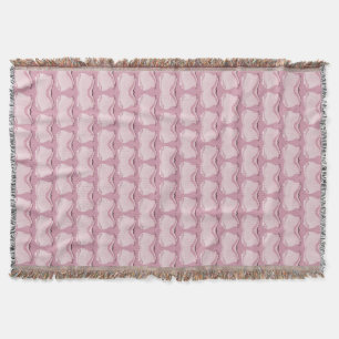 Abstract Butterflies Throw Blanket