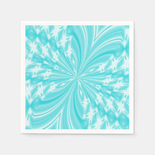 Abstract Butterfly,AQUA-PAPER PARTY NAPKINS