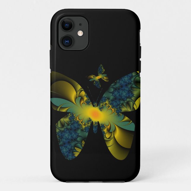 Abstract Butterfly Case-Mate iPhone Case (Back)