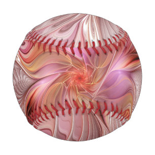 Abstract Butterfly Colourful Fantasy Fractal Art Baseball