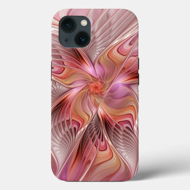 Abstract Butterfly Colourful Fantasy Fractal Art Case-Mate iPhone Case (Back)