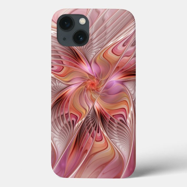 Abstract Butterfly Colourful Fantasy Fractal Art Case-Mate iPhone Case (Back)