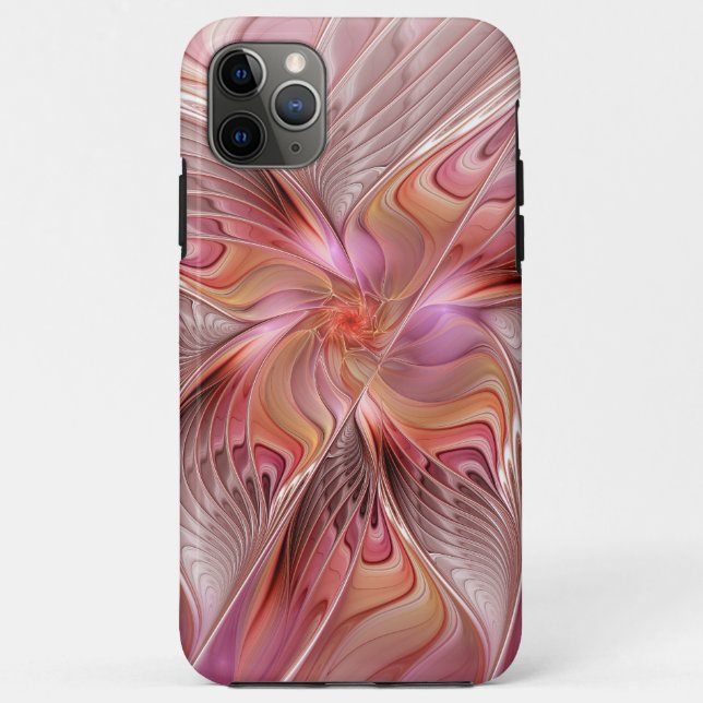 Abstract Butterfly Colourful Fantasy Fractal Art Case-Mate iPhone Case (Back)