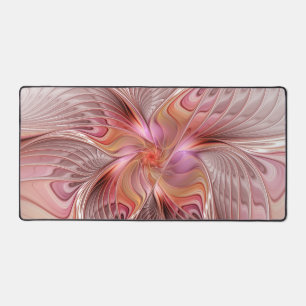 Abstract Butterfly Colourful Fantasy Fractal Art Desk Mat