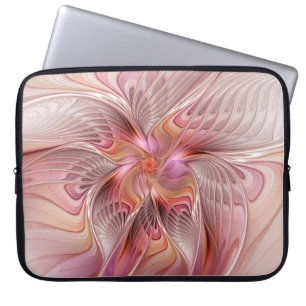 Abstract Butterfly Colourful Fantasy Fractal Art Laptop Sleeve