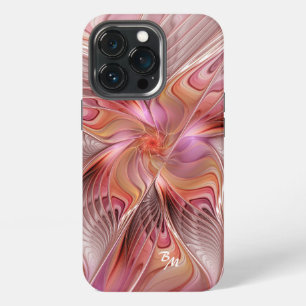 Abstract Butterfly Colourful Fractal Art Initials iPhone 13 Pro Case