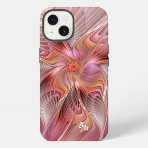 Abstract Butterfly Colourful Fractal Art Initials iPhone 13 Case