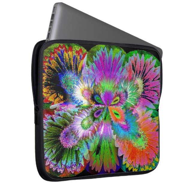 Abstract Butterfly Laptop Sleeve (Front Right)