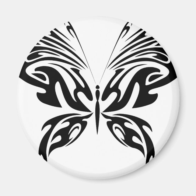Abstract Butterfly Magnet (Front)