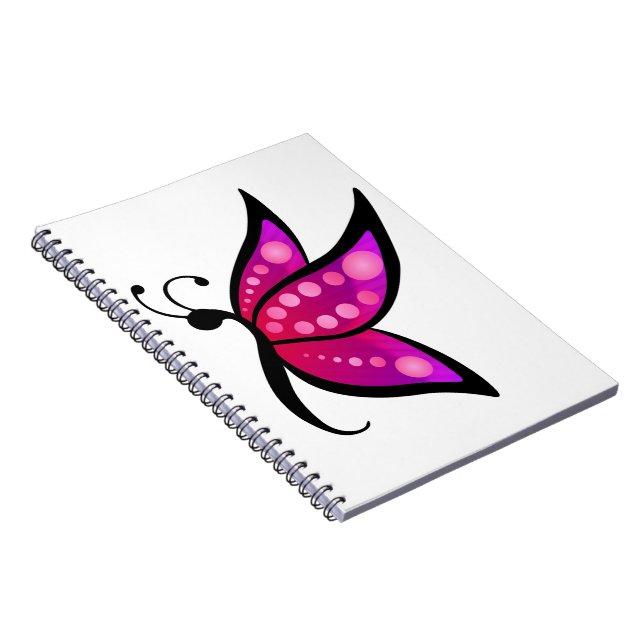 Abstract Butterfly Notebook (Right Side)