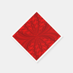 Abstract Butterfly,RED-PAPER PARTY NAPKINS