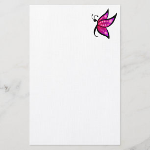 Abstract Butterfly Stationery