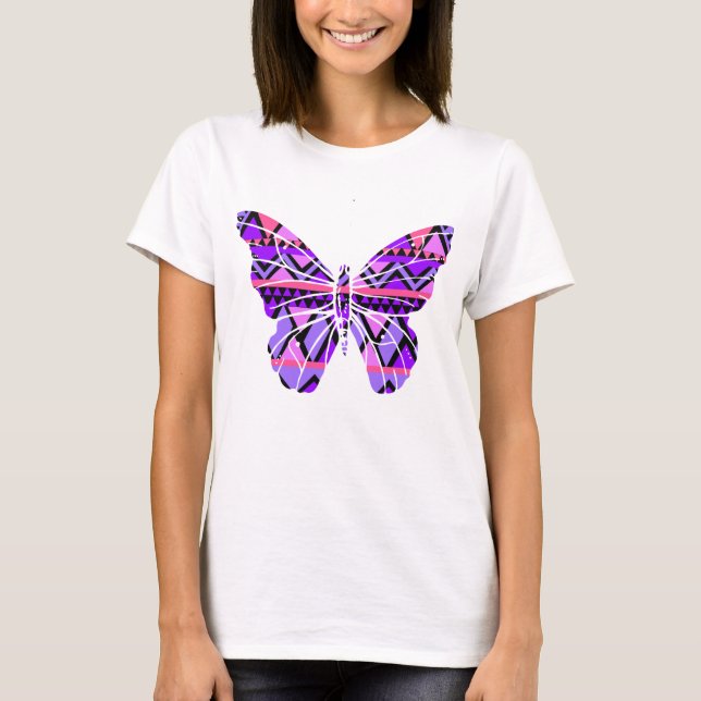 Abstract Butterfly T-Shirt (Front)