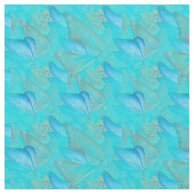 Abstract Butterfly Wings Fabric (Close Up)