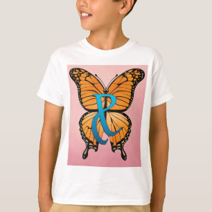 Abstract Butterfly Wings T-Shirt Design