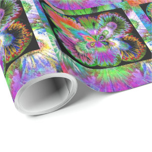Abstract Butterfly Wrapping Paper