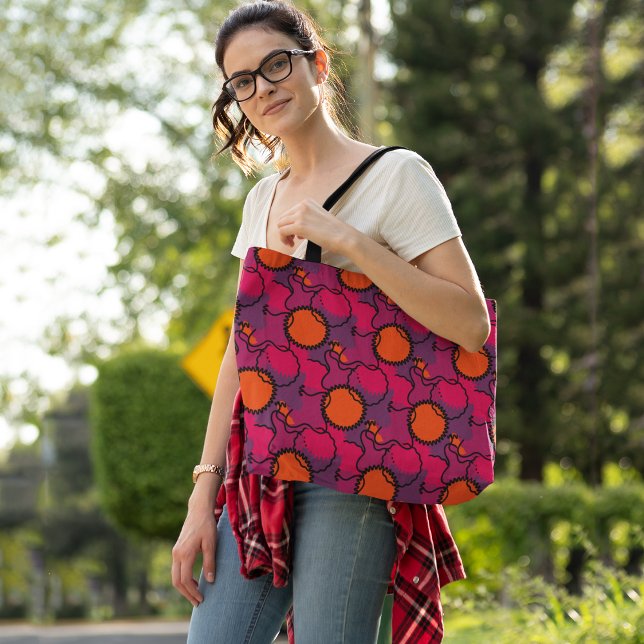 Abstract Camo Tote Bag (Creator Uploaded)