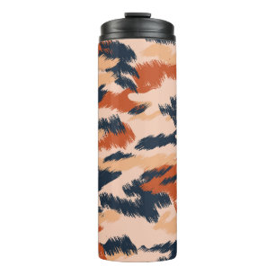 Abstract camouflage pattern. Seamless vintage wall Thermal Tumbler
